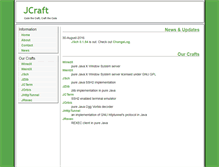 Tablet Screenshot of jcraft.com